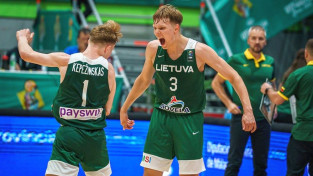 Lietuvas U17 basketbolisti Pasaules kausā pieveic mājinieci Spāniju, ASV uzvara ar +76