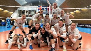 "Rīgas Volejbola skola/LU" pirmoreiz tiek CEV "Challenge" nākamajā kārtā un triumfē