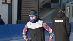 Ātrslidotāja Kucina PK junioriem labo personisko rekordu 1000 metros