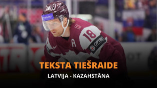 Teksta tiešraide: Latvija - Kazahstāna 2:0 (Mačs noslēdzies)