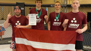 Koroļovam un Krampem Eiropas MMA čempionātā junioriem - sudrabi