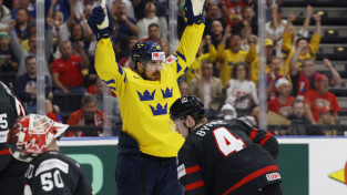 Zviedrija bronzas cīņā atspēlējas un atstāj kanādiešus bez medaļām