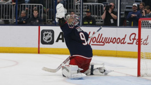 "Blue Jackets" treneris: "Elvis šosezon ir mūsu līderis"