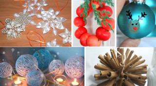 Oriģināli Ziemassvētku un jaungada rotājumi. 10 radošas idejas
