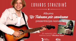 Edvards Strazdiņš izdod jaunu albumu un aicina uz prezentācijas koncertu