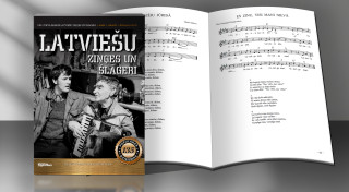 Izdota nošu grāmatas "Latviešu populārākās ziņģes un šlāgeri" atjaunota un papildināta versija!