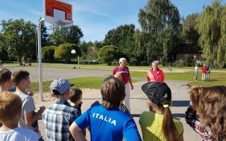 Foto: EuroBasket mantojums: Ziepniekkalnā par diviem groziem vairāk