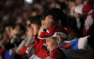 Foto: Olimpiskais hokejs turnīrs. Ceturtdaļfināli