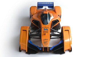 Foto: "McLaren" prezentē nākotnes F1 mašīnu