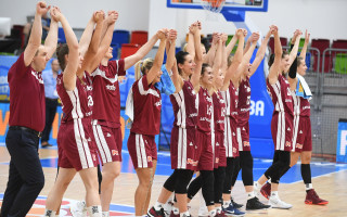 Video: Izlases kandidāte Priede ar komisku video apsveic basketbolistes