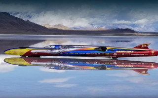 Video: Slavenajā Bonevillā pilots pārsniedz ātrumu 800 km/h