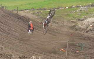 Video: MXGP braucējs Koldenhofs treniņā pamatīgi nokrīt