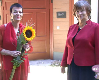 Video: Gaida Jablovska intervijā par Raiņa un Aspazijas muzeja atvēršanu Rīgā