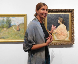 Stāsts par Jani Rozentālu: personība, māksla, laikmets Tikšanās ar izstādes kuratori Dr. art. AIJU BRASLIŅU