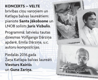 Lāčplēša dienā pasniegs Žaņa Katlapa balvu