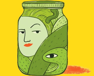 Evijas Martukānes pirmā grāmata  “Četrdesmit burkas gurķu” – dzīvespriecīgi stāsti valodas baudītājiem