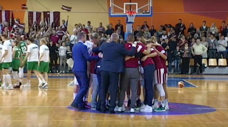 Video: Latvijas sieviešu basketbola izlase uzvar Slovēniju un iekļūst EČ'2017 finālturnīrā