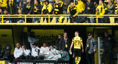 "Borussia" cerības strauji sarūk - divi noraidījumi un zaudējums