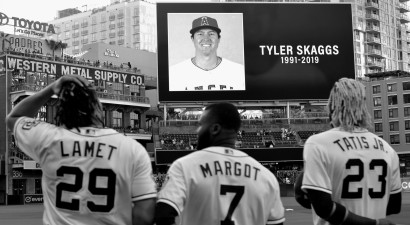 Atrodoties izbraukumā, miris MLB spēlētājs Skagss