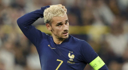 Savainotais Grīzmans izlaidīs pirmo Francijas izlases spēli gandrīz septiņu gadu laikā
