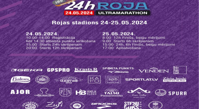 Pēc daudziem gadiem Rojā atjaunos Latvijas čempionātu 24h skrējienā, turklāt bronzas statusā