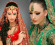 Kāzas indiešu stilā. Indiešu etniskā kāzu kleita un aksesuāri