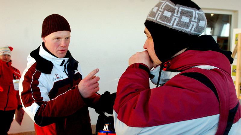 Mārtiņš Rubenis (pa kreisi)
Foto: Romualds Vambuts, Sportacentrs.com