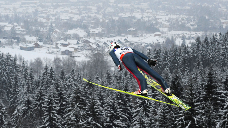 Pasaules kausa līderis Gregors Šlīrencauers
Foto: AP