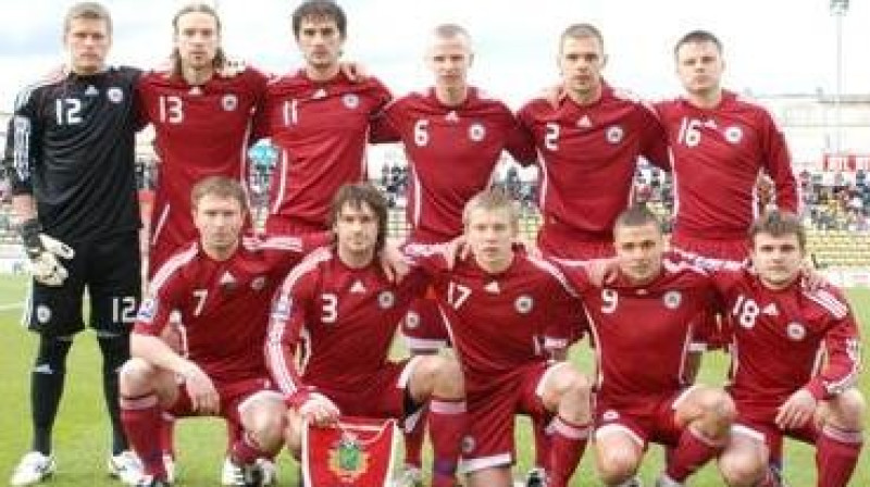 Latvijas futbola izlase
Foto: www.lff.lv