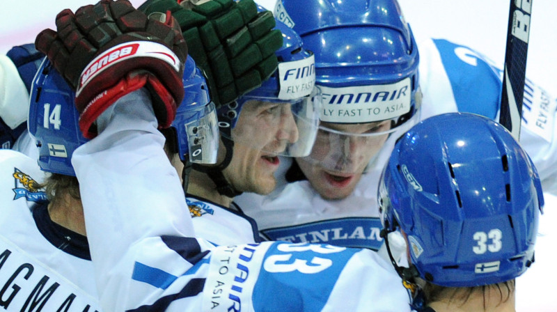 Somijas hokejisti
Foto: AFP