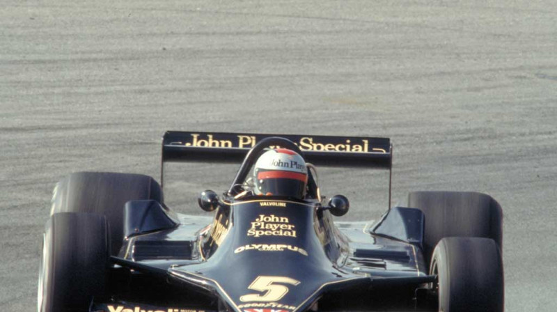 Mario Andreti 1978. gadā 
Foto: www.f1fanatic.co.uk