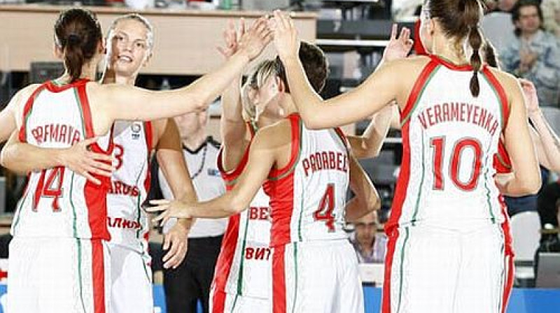 Baltkrievijas izlase
Foto: eurobasketwomen2009.com