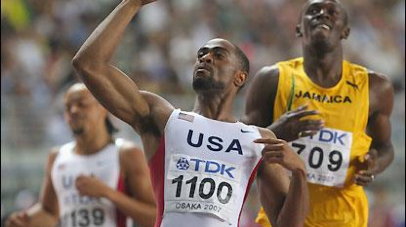 Gejs finišē priekšā Boltam 200m 2007.gadā Osakā. Šogad jamaikietis nekādā gadījumā negribēs samierināties ar tādu iznākumu.