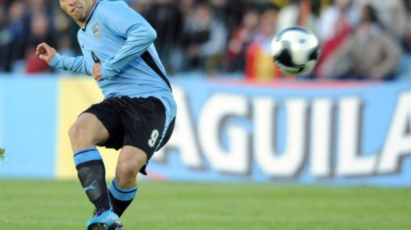 Luiss Suarezs Urugvajas izlases rindās
Foto: AFP