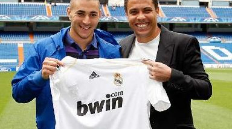 Karims Benzemā un Ronaldo
Foto: realmadrid.com