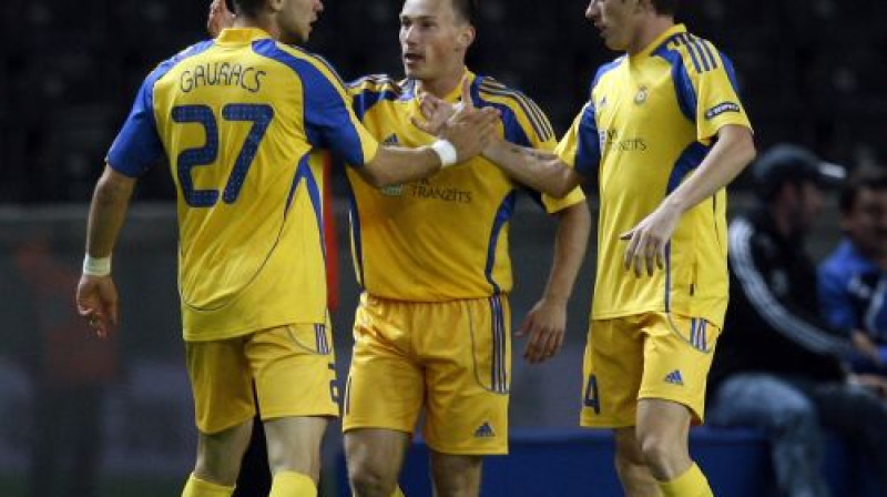 Edgars Gauračs, Aleksejs Višņakovs un Aleksandrs Solovjovs 
Foto: AP/Scanpix