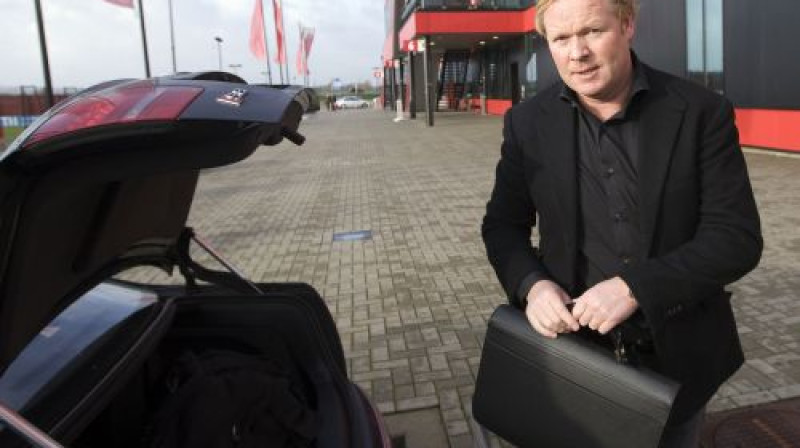 Ronalds Kūmans atstāj ''AZ Alkmaar''...
Foto: AFP/Scanpix