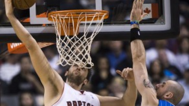 Andrea Bargnani "Toronto Raptors" sastāvā
Foto: NBA