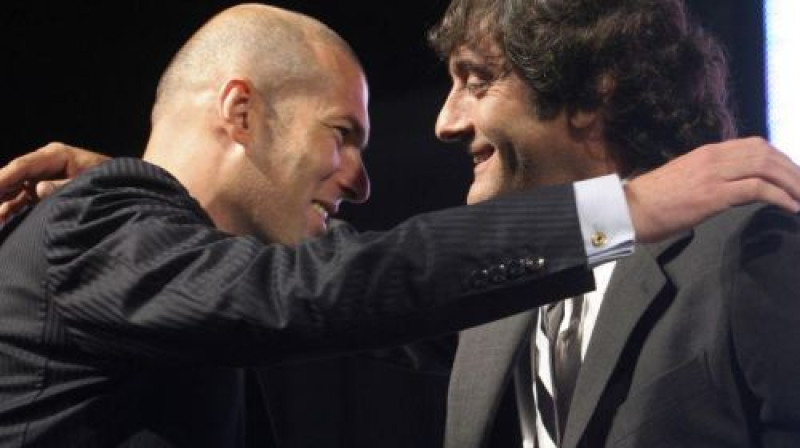 Zinedins Zidāns un Enco Frančeskoli
Foto: sport24.com