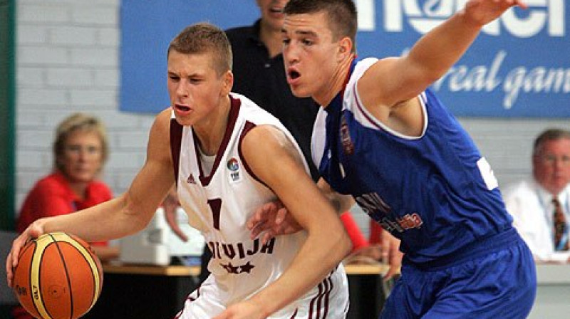 Klāvs Strazdiņš un U18 juniori vasarā pārbaudīs Viļņas gatavību EuroBasket 2011
Foto: Tomas Tumalovicius