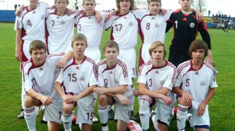 Latvijas U-16 izlase
Foto: lff.lv