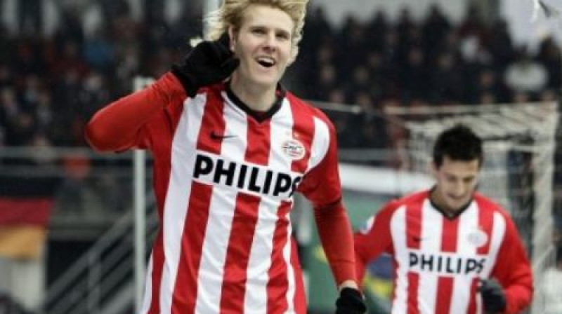 Ola Toivonens ''PSV" labā izcēlās ar ''hat-trick''
Foto: fcupdate.nl