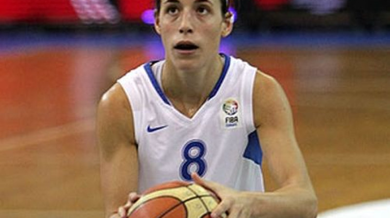 Izraēlas izlases spēlētāja Šeja Dorona šodien guva 21 punktu
Foto: FIBA Europe