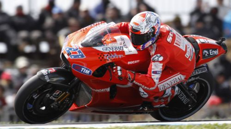 Austrālijas Grand Prix uzvarētājs Keisijs Stouners no "Ducati"
Foto: AP/Scanpix