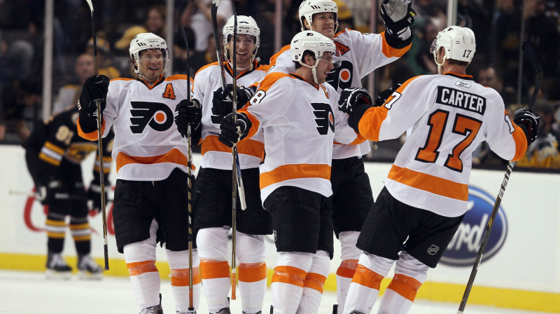 "Flyers" hokejisti
Foto: AFP/Scanpix