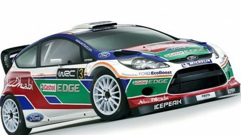 "Ford Fiesta RS WRC" automašīna
Foto: www.motorward.com