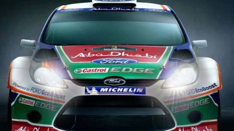 Jaunā ''Ford Fiesta RS WRC'' automašīna