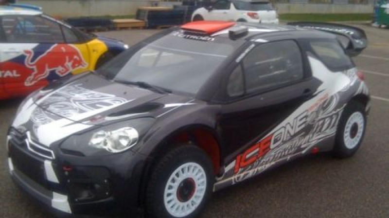 Kimi Raikonena ''Citroen DS3 WRC'' automašīna