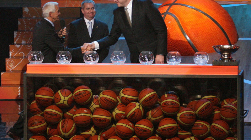 Arvīds Sabonis "EuroBasket 2011" izlozē 
Foto: AFP/Scanpix