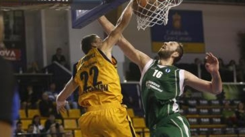 Epizode no spēles starp "Gran Canaria" un "Unics"
Foto: cbgrancanaria.net